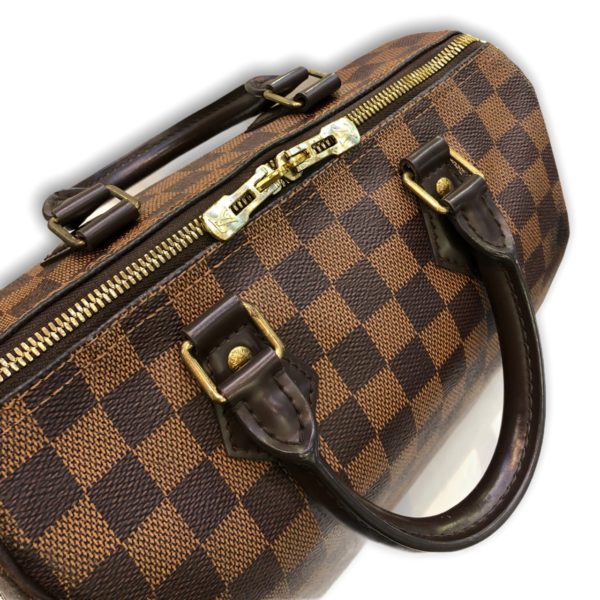 Used!Louis Speedy bandouliere Damier 25” DC17”